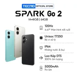 Điện thoại TECNO SPARK GO 2 (4+4)GB/64GB | Màn hình 6.67" 120Hz | Pin 5000mAh | Loa kép 300%