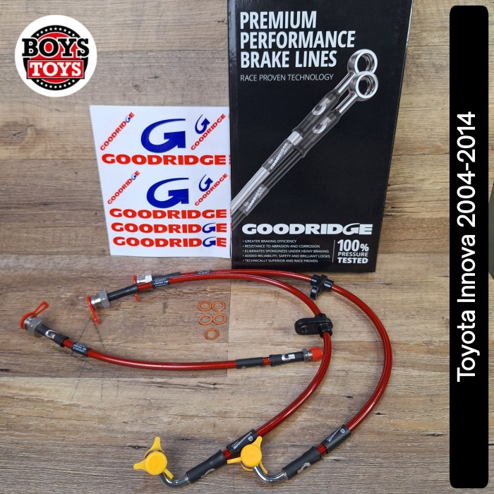 PROMO- SELANG REM TOYOTA INNOVA GEN 1 2004 - 2014 BRAKE LINE GOODRIDGE - HARANA SHOP Harga 3,891,000 rupiah*Gratis Ongkir