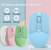 Rechargeable Silent Wireless Mouse for Laptop and PC