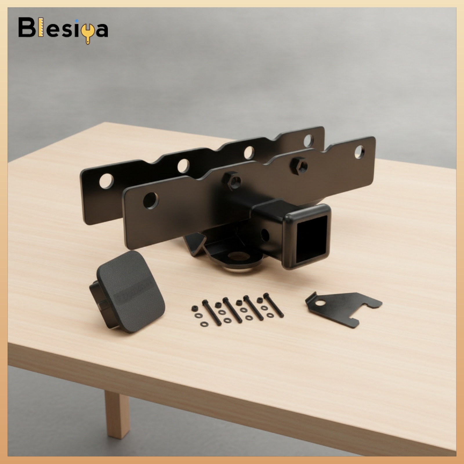 Blesiya Heavy Duty 2-Inch Hitch Receiver Adapter Steel Tow Hitch Adapter Rugged Hardware Slimline for DIYers ราคา 7,356 บาท*ส่งฟรี