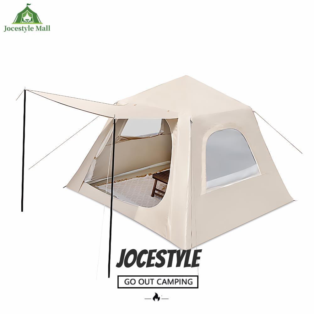 [Jocestyle Mall] 5.3 Square Meters 4 Season Blow Up Tent Waterproof & Sunproof Inflatable House Oxford Cloth Camping Tent for Family Outdoor Travel ราคา 4,617 บาท*ส่งฟรี