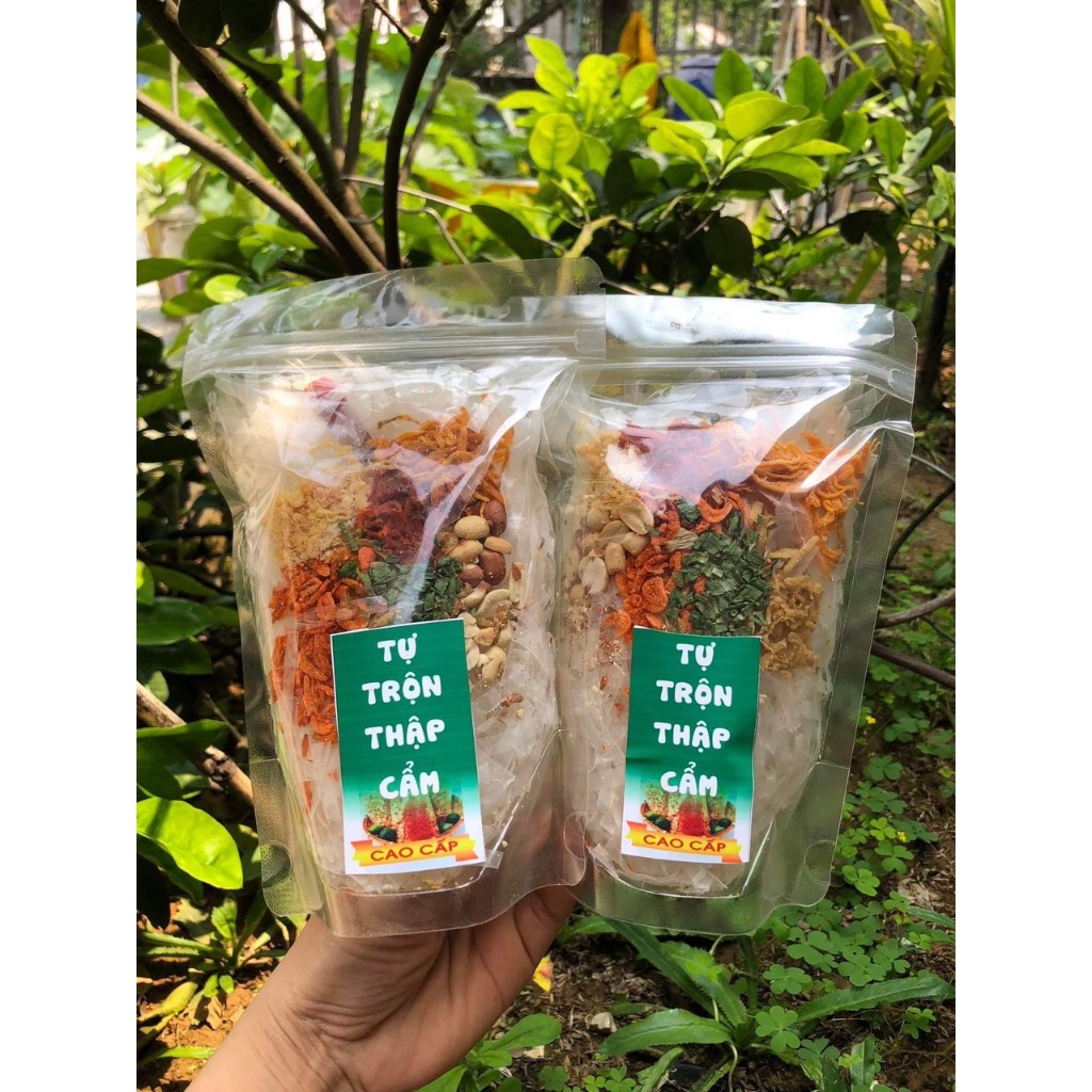 Bánh tráng trộn Miss Bánh tráng Phơi Sương Bánh tráng thập cẩm