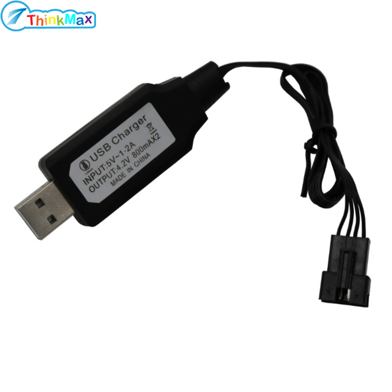 Usb Charging Cable 7.4v Rc Boat Sm
