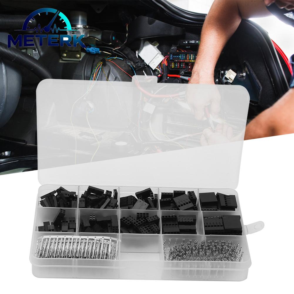 Meterk Crimp Pin Connector Practical Stable Professional Jumper Terminal Connector Durable High Strength and Hardness for Raspberry Pi Projects Giá 141,000 Đồng*Miễn phí vận chuyển