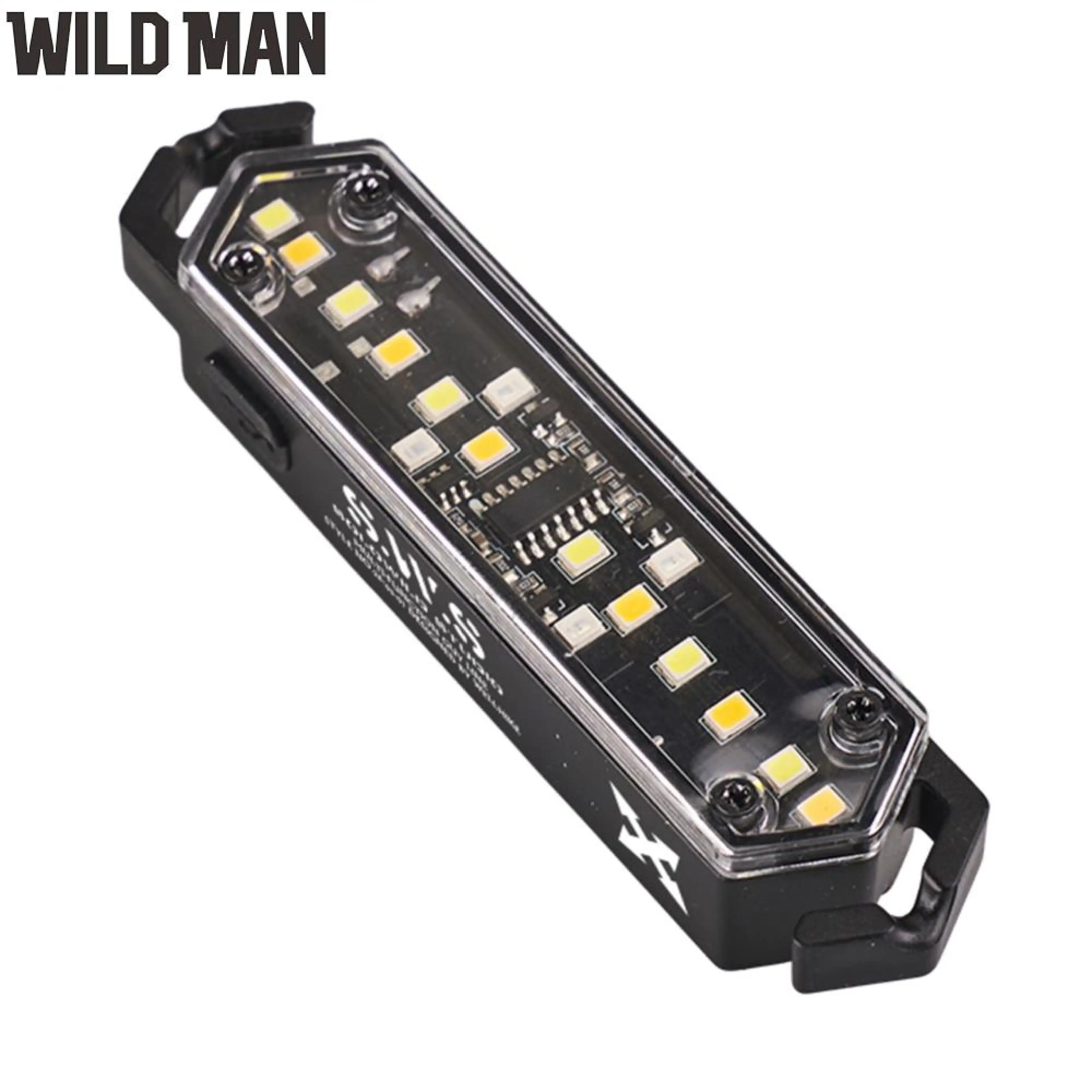 Wind Rope Buckle Lights IPX4 Waterproof Wind Rope Warning Lights Camping Gear