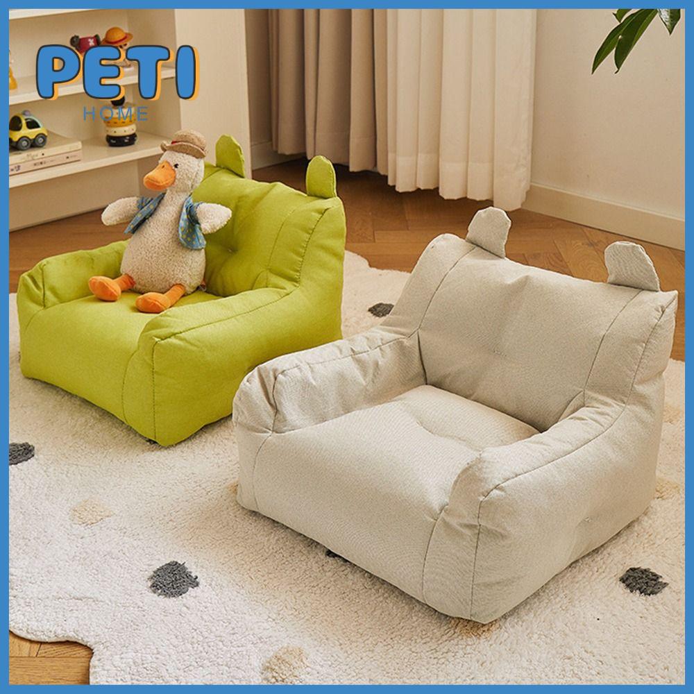 PETIHOME Nhiều màu sắc Ghế Sofa Nhỏ Đa chức năng Kích thước nhỏ Ghế Sofa Trẻ Em Có thể giặt được 434030cm Ghế Sofa Lười Đọc Sách Cho Bé Búp bê
