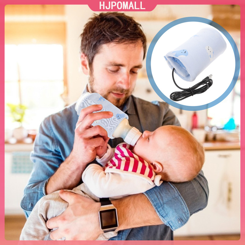 HJPOMALL Bú Sữa Hâm Bình USB Sữa Nước Hâm Nóng Bình Sữa Trẻ Sơ Sinh Bình Sữa