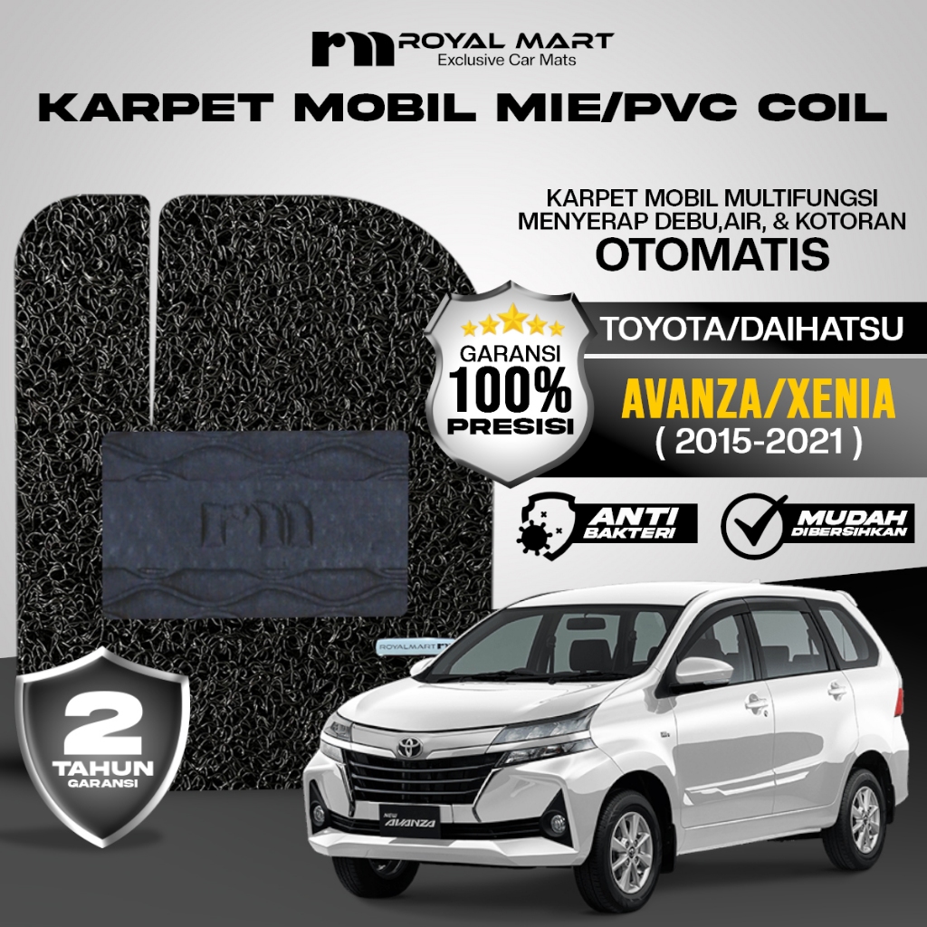 ROYAL MART Karpet Mobil Mie Premium All New Avanza/Xenia 2015-2021 Full Set Bergaransi Giá 425,000 Đồng*Miễn phí vận chuyển