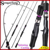 Sougayilang Portable Bass Fishing Rod (1.8M or 2.1M