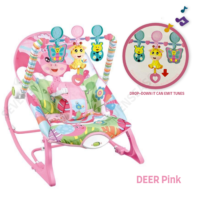 Premium Rocker Bouncer Toddler Music Sleeping Baby Rocking Swing Chair rocking chair baby rocker chair