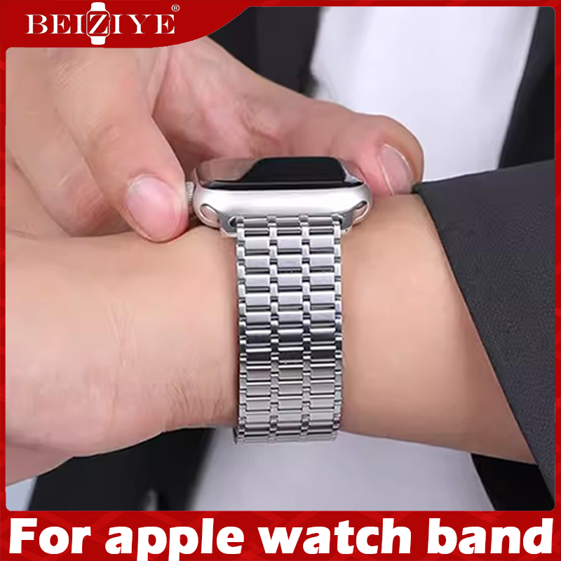 Vòng Tay Từ Tính for apple watch Series 10 9 8 7 6 Se Band 45mm 44mm 41mm 40mm 42mm 46mm Dây Thép Không Gỉ Cho apple watch Ultra / Ultra 2 49mm Dây