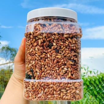 HŨ 500G GẠO LỨT SẤY RONG BIỂN - GẠO LỨT HUYẾT RỒNG