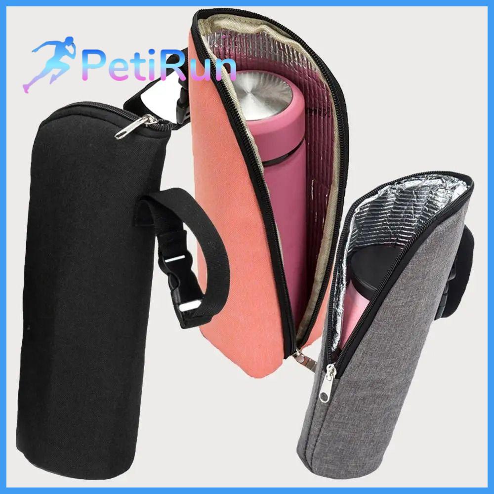 PETIRUN Di động Túi cách nhiệt giữ ấm Đi chơi Giá giữ bình sữa cho bé Túi giữ nhiệt  Bình sữa cho bé ăn Túi treo xe đẩy