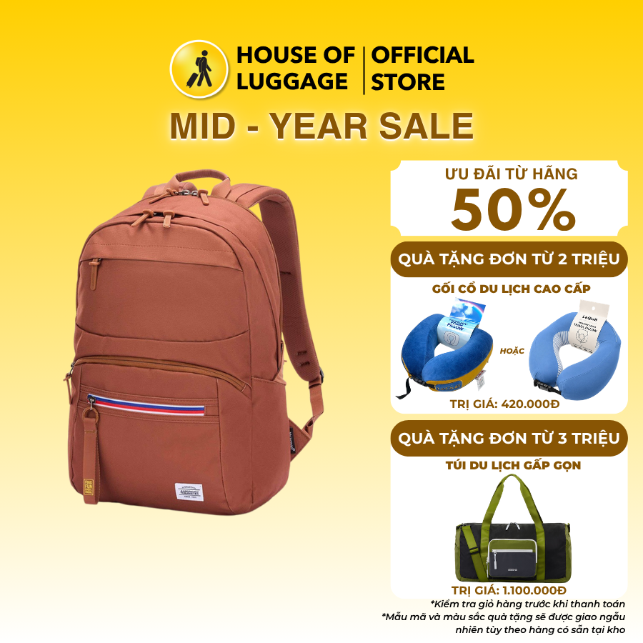 Balo laptop 16in Braydon ASR (keychain) American Tourister - Mỹ