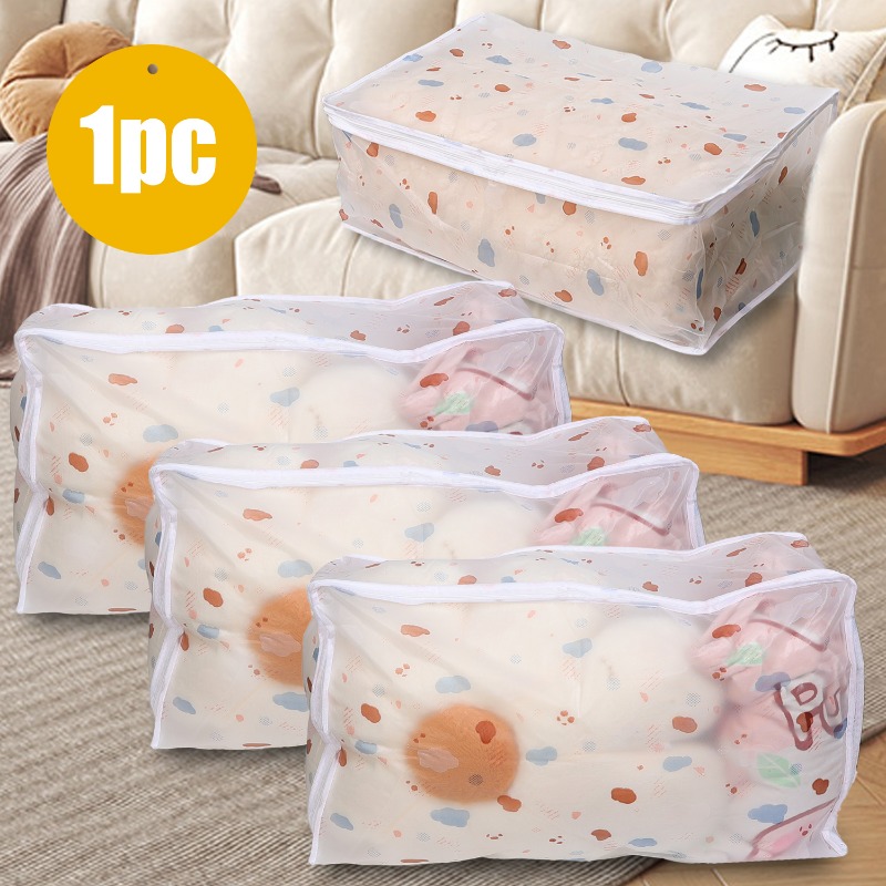 Large Capacity Dustproof Storage Bag For Quilts And Bedding_voghion.com