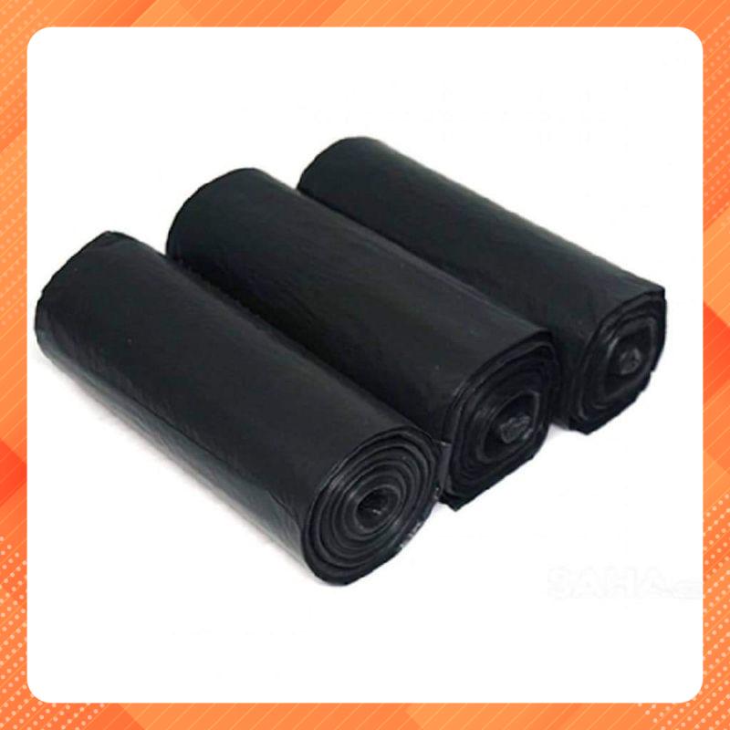 Túi nilon bóng đen dạng cuộn đựng rác tự phân huỷ