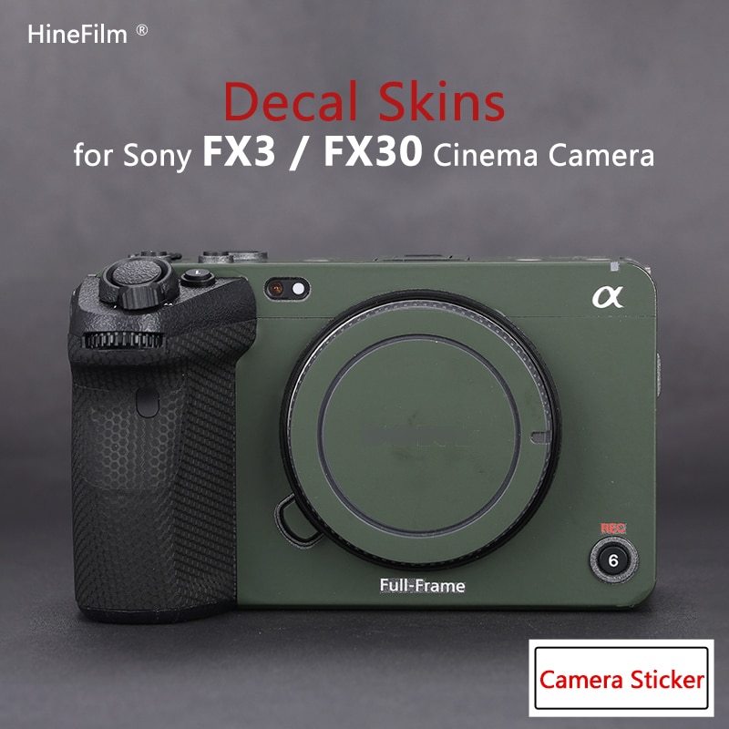 New FX3 Camera Decal Skins FX30 Camera Skin For Sony ILME-FX3 ILME