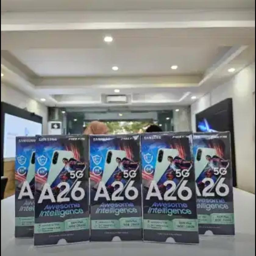 Samsung A26 5g 8/256 Ram 8/256Gb New Official Harga  3,848,000 Ringgit*Penghantaran Percuma