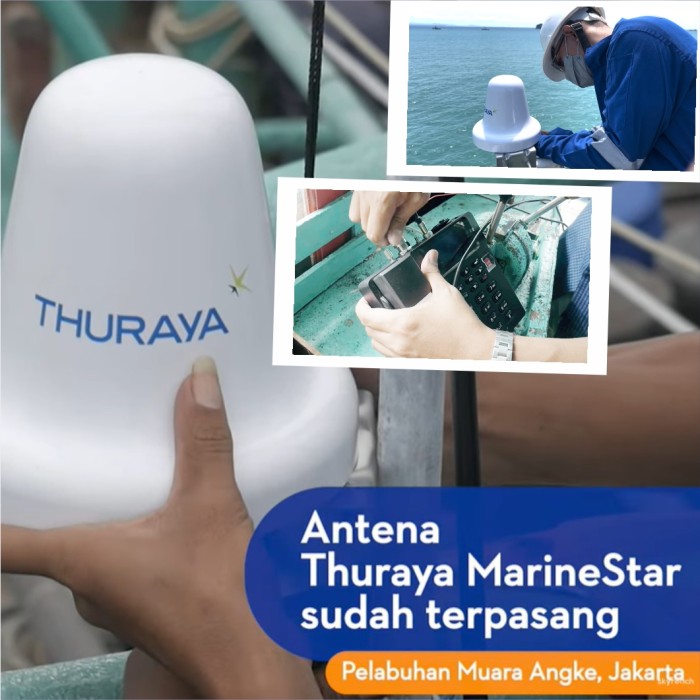 THURAYA MARINESTAR (FREE SIMCARD) TELEPON SATELIT GPS & TRACKING KAPAL-Shelishop13 Giá 35,534,000 Đồng*Miễn phí vận chuyển