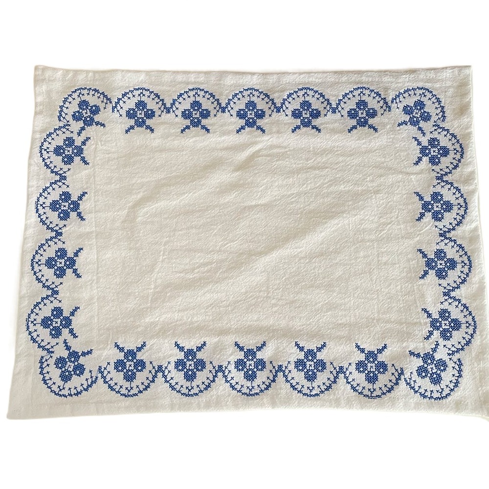 ECOCOKU Hình vuông Tấm lót bữa ăn thêu hoài cổ Cotton nguyên chất 2937cm Khăn ăn để bàn Tấm lót đĩa Thuận tiện Thảm trang trí để bàn Nhà - 5