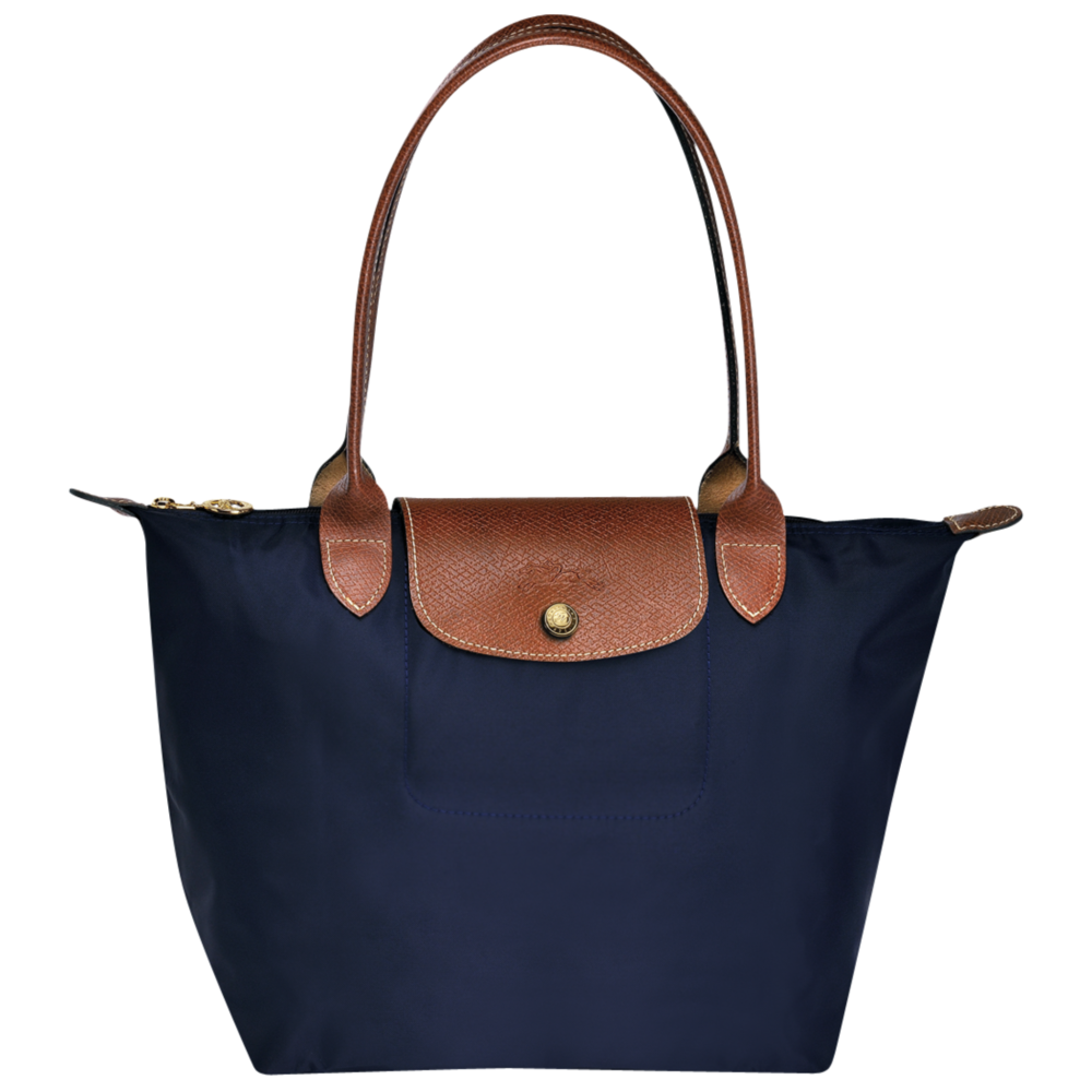 100% Authentic Longchamp Women bags Le Pliage Original Dumpling bag Small Size Long handle Nylon Shoulder Bag folded Shopping Bag 2605089556 Navy blue color made in France ราคา 1,300 บาท*ส่งฟรี