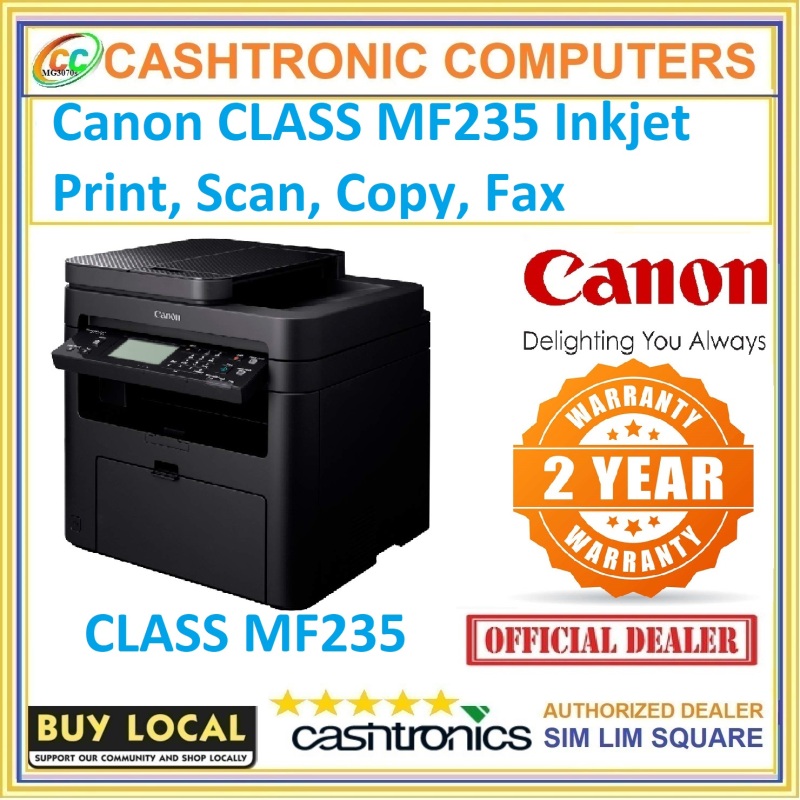 Canon CLASS MF235 Print, Scan, Copy, Fax MONO LASER PRINTER - 2 Years Warranty Singapore