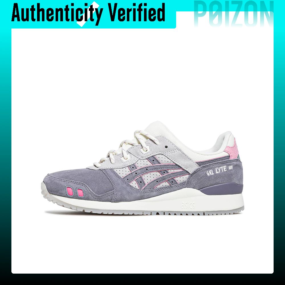 รองเท้าวิ่ง รองเท้ากีฬาออกกำลังกาย ASICS Gel Lyte 3 Unisex Low Top สีม่วงอ่อนสีเทา 1191A356-500 ราคา 23,000 บาท*ส่งฟรี