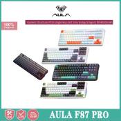 AULA F87 Pro RGB Mechanical Keyboard - Wireless Gaming