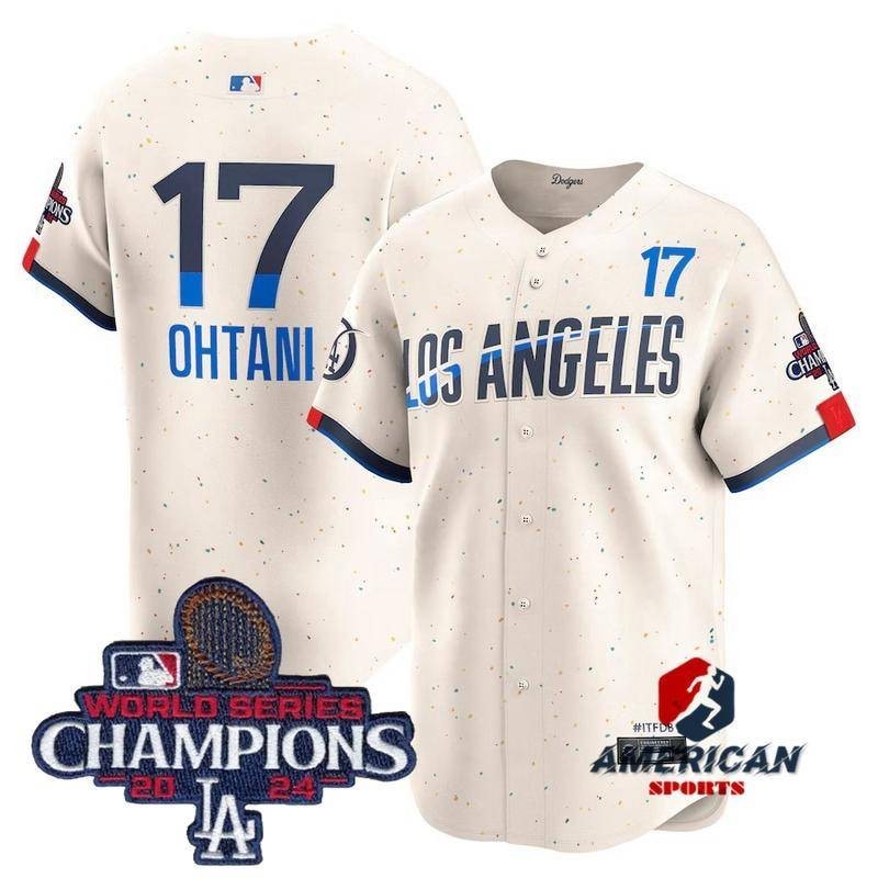 Shohei Ohtani Dodgers Baseball Jersey - High-Quality Cotton