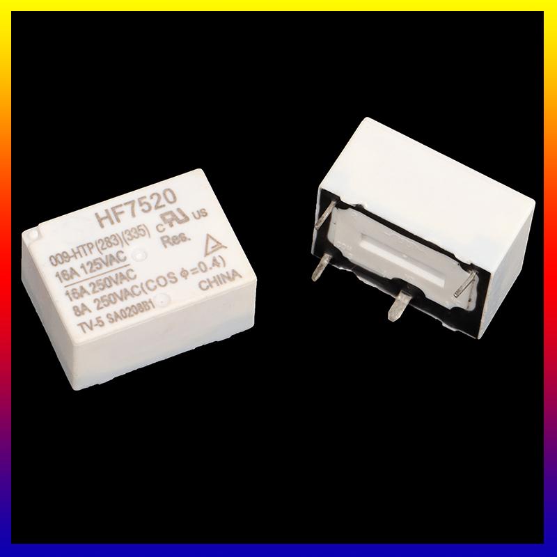 HUALI02 Hf7520 009-htp tải cao 10a 16A thường mở 4-pin kê nhiệt độ không đổi điện sưởi ấm ấm tiếp sức