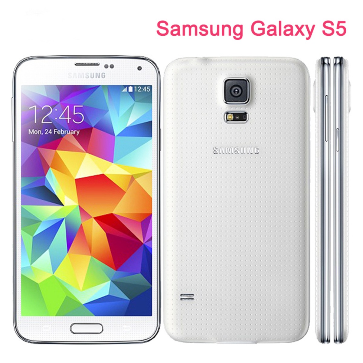 Unlocked Samsung Galaxy S5 G900F G900A 4G 16MP GPS LTE WIFI Android Original Mobile Phone ราคา 1,882 บาท*ส่งฟรี