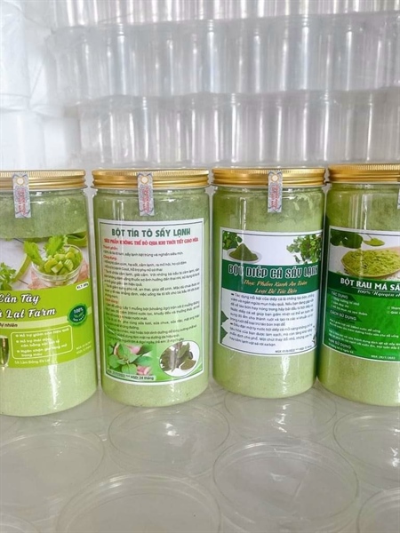 1 Hộp 500 G Bột Rau Diếp Cá Sấy Lạnh Thanh Nhiệt Cơ Thể ,hạ Sốt Giải Rượu