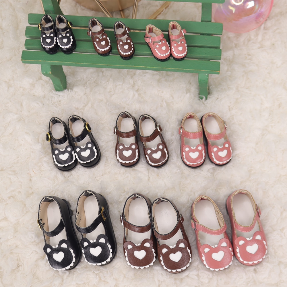 Shoes For ICY DBS Blyth Doll Lovely Bear Shoes For 1 6 BJD 1 4 BJD 30Cm
