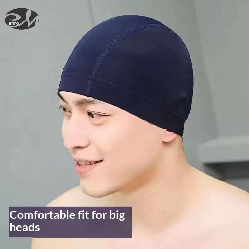 ERMO High-Elastic Swim Cap for Adults, Comfortable Non-Squeezing Design, Breathable and Quick-Dry for Swimming and Hot Spring Use ราคา 36 บาท*ส่งฟรี