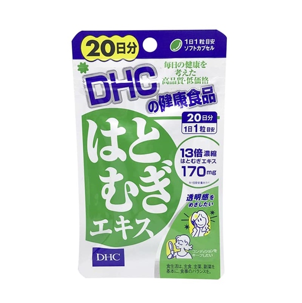 Viên uống trắng da DHC 20 ngày Coix Extract của Nhật Bản