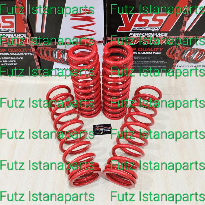 PAKET PER CEPER LOWERING KIT YSS THAILAND FORTUNER VRZ DEPAN BELAKANG TH 2015 - ON - Ollie Shop6 Harga 8,854,000 rupiah*Gratis Ongkir