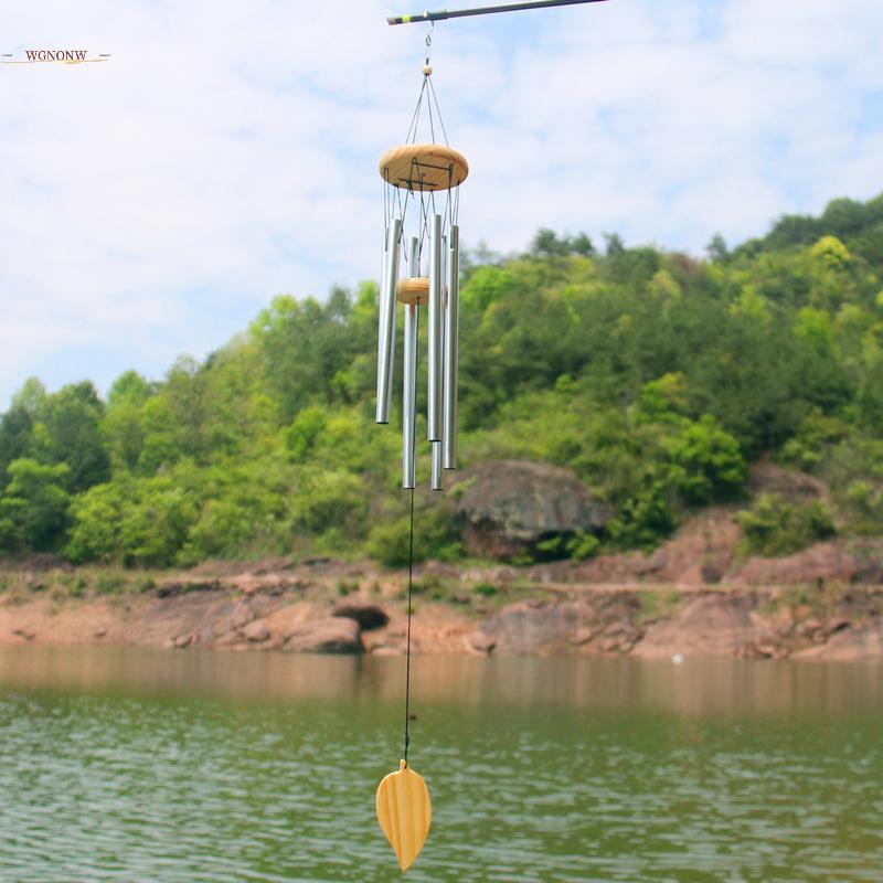 【WGNONW】ระฆังลมสวน ตีระฆังลมไม้ เครื่องประดับกลางแจ้ง ระฆังประตูธรรมชาติ เสียงระฆังลม melodious ราคา 66 บาท*ส่งฟรี