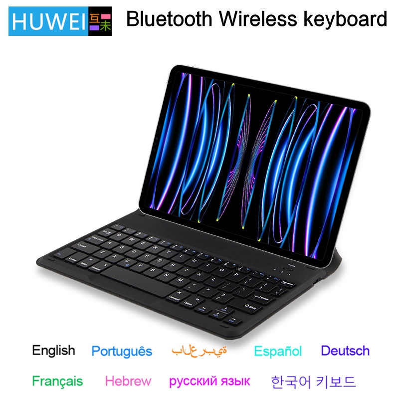 HUWEI with Stand For Tablet iOS keyboard iPad