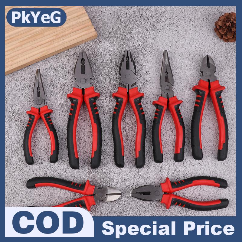 PkYeG Công cụ đa chức năng kìm dây điện mở lớn sắc nét để cắt xoắn kẹp dây kim loại công cụ công nghiệp nặng