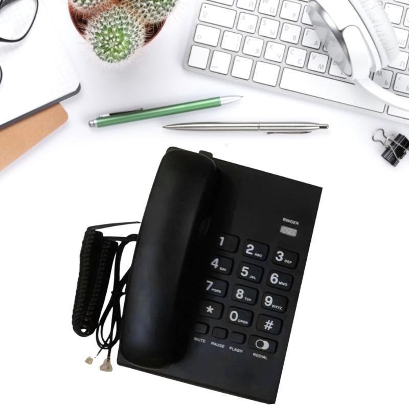 Corded Telephone Desktop House Phone Emegency Telephone Elderly Big Button Integrated Telephone for Home Office ราคา 346 บาท*ส่งฟรี