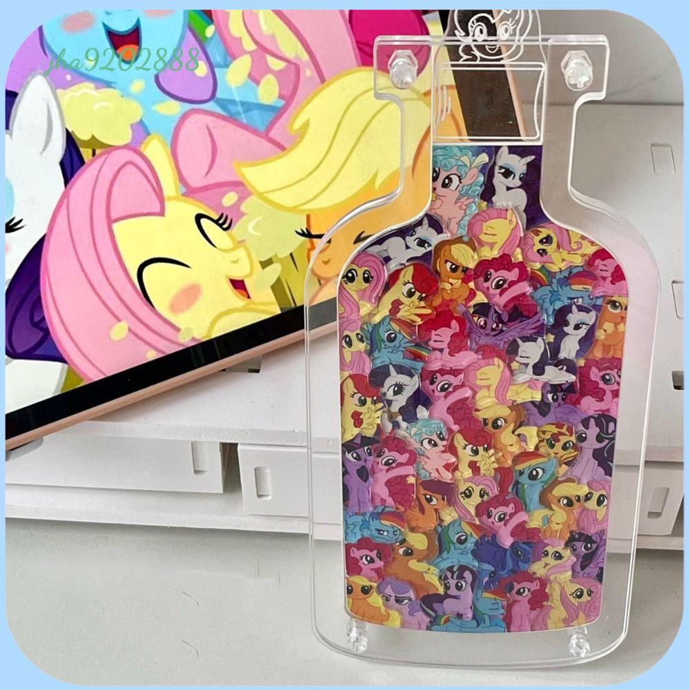 JHA9202888 Kuromi Câu Đố Acrylic Hello Kitty Đồ trang trí để bàn Trò chơi mô hình chai Cinnamoroll Câu Đố trong suốt Sanrio Quà Tặng