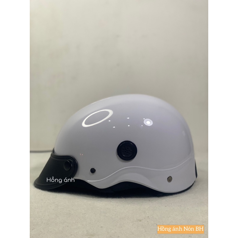 SHOPDAN Mũ bảo hiểm Nửa đầu phủ bóng siêu rẻ hàng công ty - (hình ảnh được chụp từ shop) helmet Thời Trang