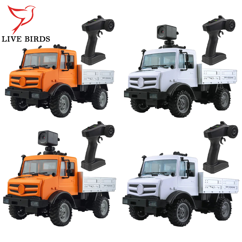 RC Car 1:16 RC Truck With Front Headlights USB Charger Adjustable High And Low Speed Gears Throttle Control Remote Control Toy ราคา 949 บาท*ส่งฟรี