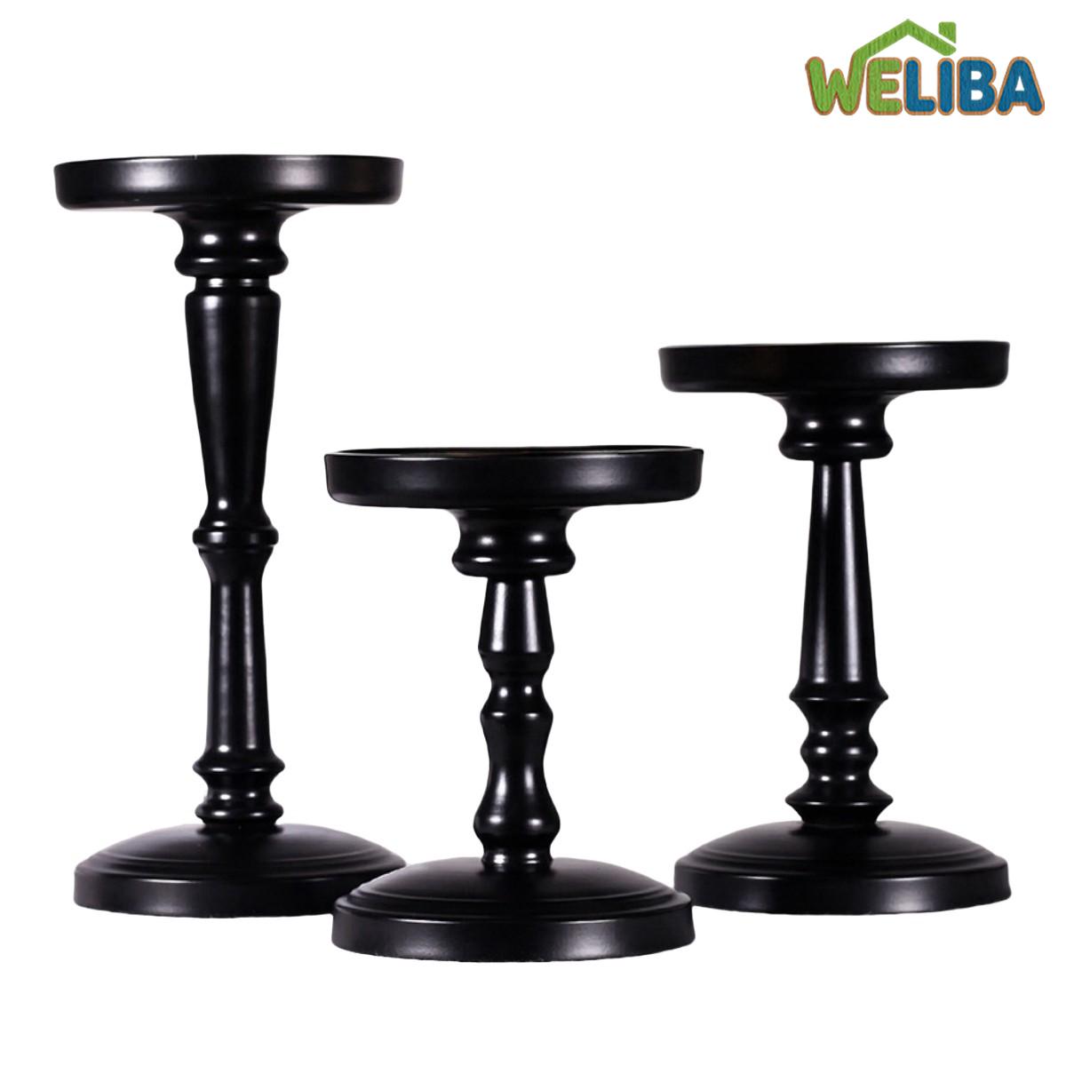 3Pcs Candle Holders Candlestick Table Centerpiece for Party Wedding Decoration ราคา 1,785 บาท*ส่งฟรี