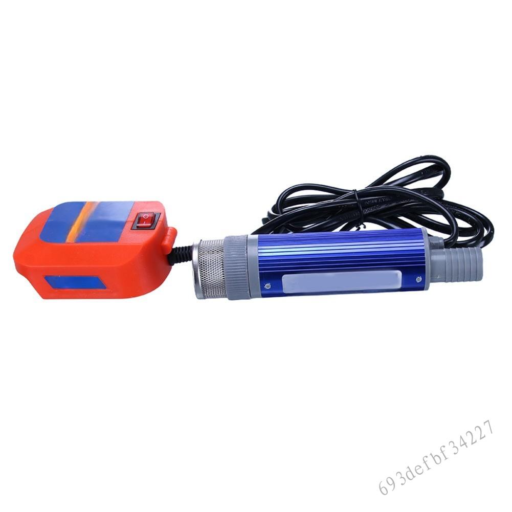 Máy bơm nước chạy dầu không dây 18V - Chuyển nhiên liệu diesel cho pin lithium