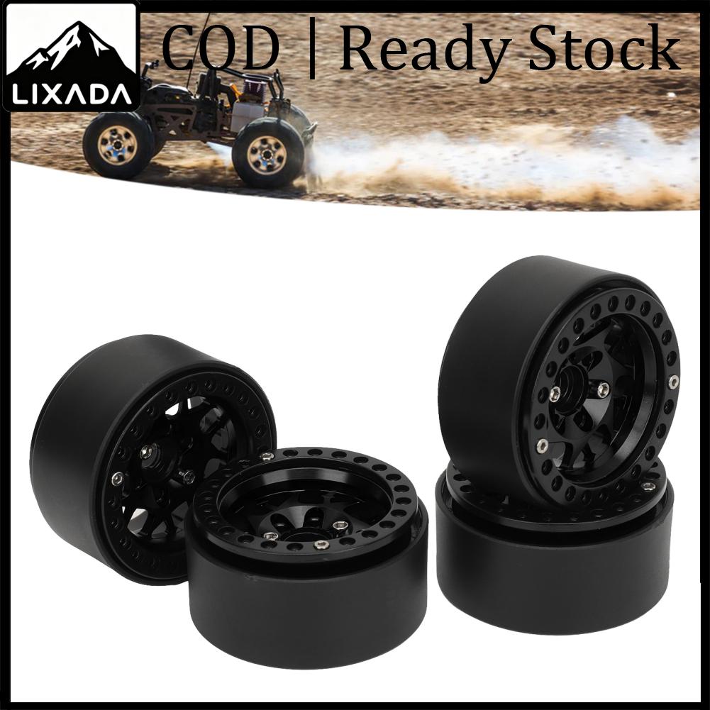LIXADA 1.9in Beadlock ล้อ Rc ล้อชุดนำกลับมาใช้ใหม่ 4 ชิ้นสำหรับ Redcat GEN8 ราคา 2,455 บาท*ส่งฟรี