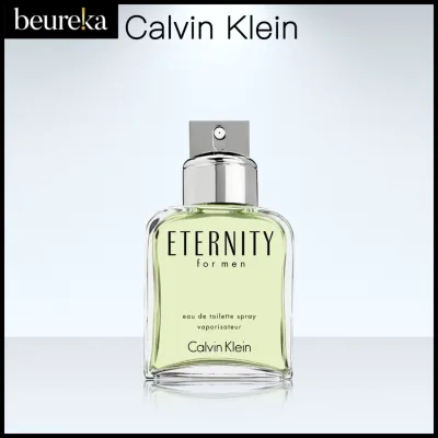 Calvin Klein CK Eternity Men EDT 100ml - Beureka [Luxury Beauty (Perfume) - Fragrances for Men Eau de Toilette Brand New Original Packaging 100% Authentic]