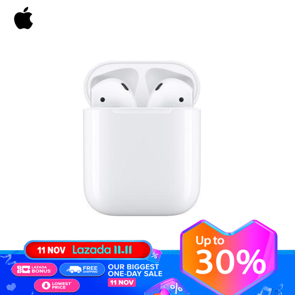 【Spot Limited Sale】Apple AirPods with Charging Case Headset (2019) Original Authentic Wireless  Bluetooth earphone Singapore