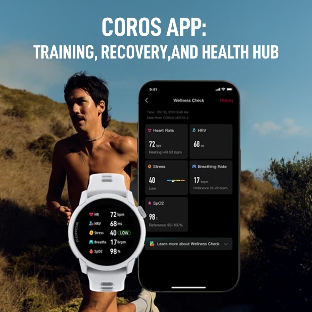 COROS PACE 4 Aluminum Bezel GPS Sport Watch Sync to Strava