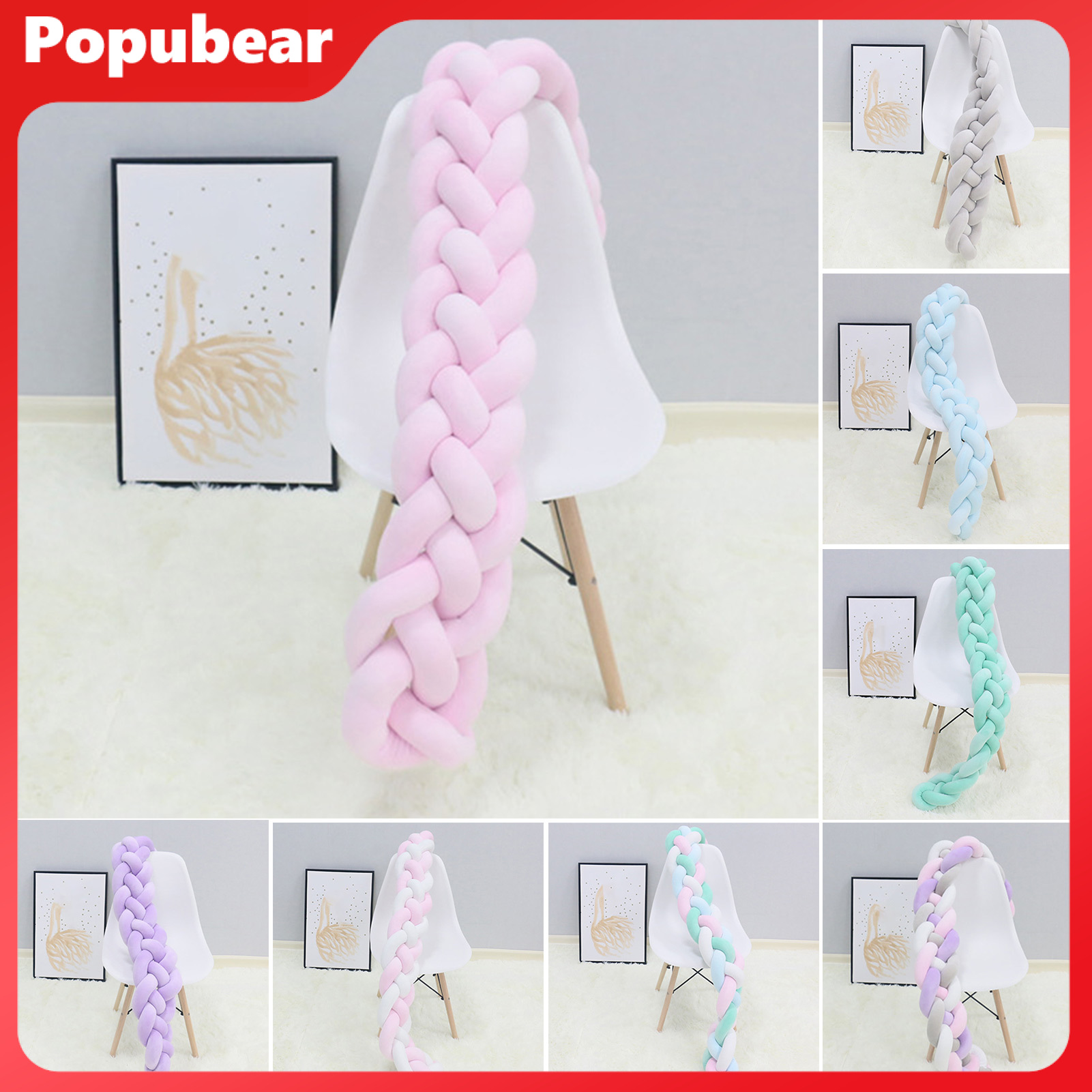 Decorative Knot Braided Pillow Wear Resistant Breathable Friendly to Skin Handmade Throw Pillow Knotted Cushion Versatile Decoration ราคา 1,197 บาท*ส่งฟรี